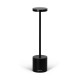 Stiletto Black - USB Rechargeable LED Table Lamp