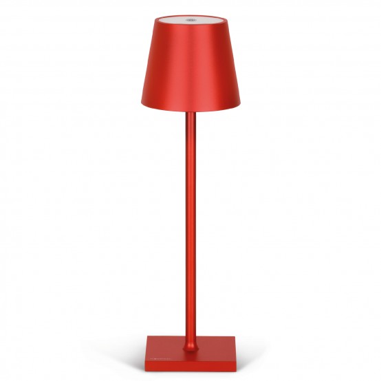Stilosa Red - USB Rechargeable LED Table Lamp